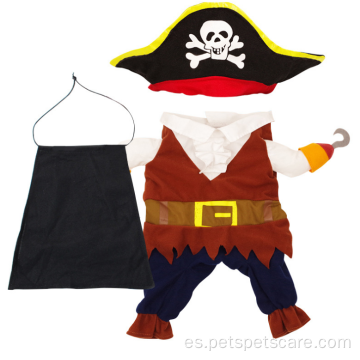 The Pirate Captain Design Ropa cálida para mascotas